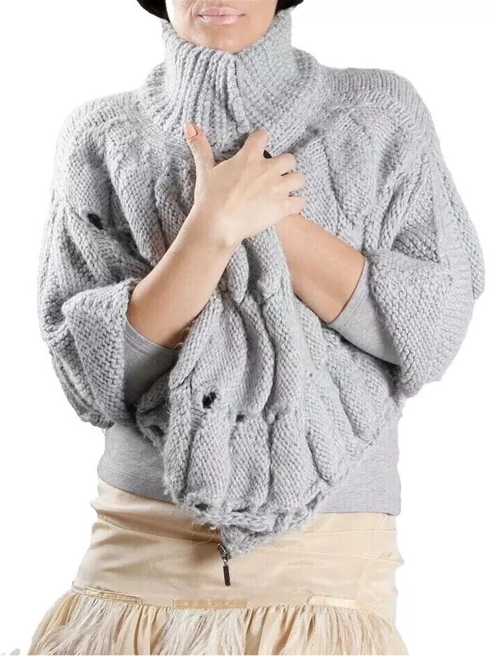 Tarnish Unique Cape Sweater